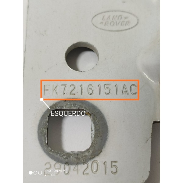 Amortecedor Suporte Capo Discovery Sport 2017 Fk7216c826