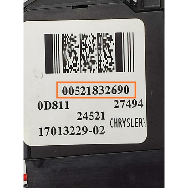 Cilindro Ignicao Jeep Renegade 2015/2023 00521832690