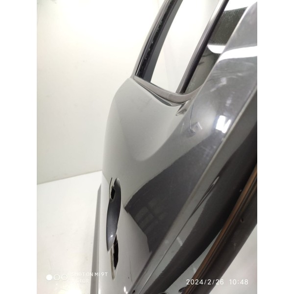 Porta Traseira Esquerda Amarok V6 2017/2023 Lisa Orig Traseira Esquerda Cinza