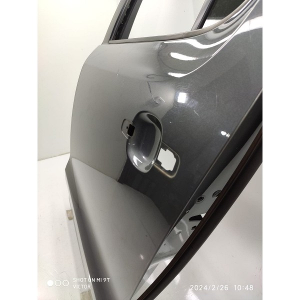 Porta Traseira Esquerda Amarok V6 2017/2023 Lisa Orig Traseira Esquerda Cinza