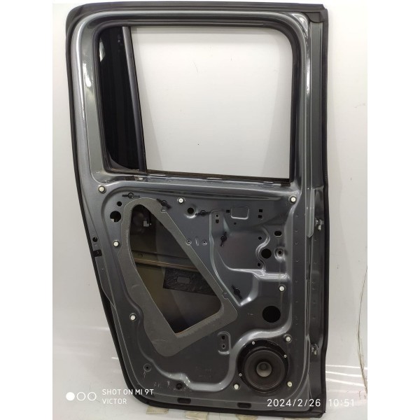 Porta Traseira Esquerda Amarok V6 2017/2023 Lisa Orig Traseira Esquerda Cinza