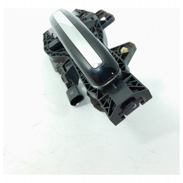 Macaneta Externa Audi Q7 Dianteira Esquerda 2010/2015 Det Preto Dianteira