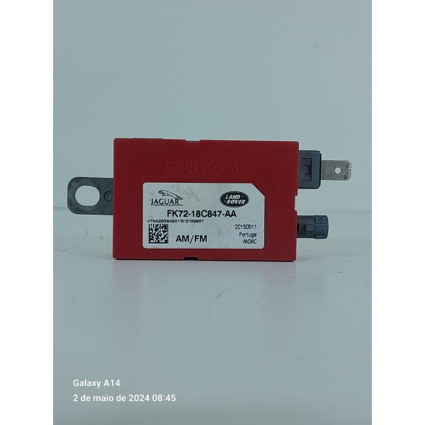 Modulo Amplificador Antena Discovery Sport 14/19 Fk7218c847 Vermelho