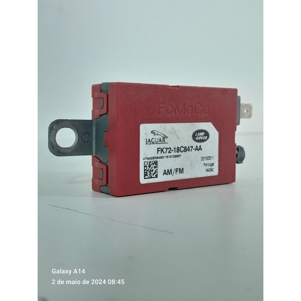 Modulo Amplificador Antena Discovery Sport 14/19 Fk7218c847 Vermelho