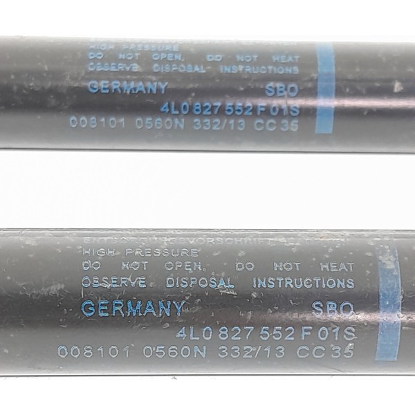 Par Amortecedor Tampa Traseira Audi Q7 2007/2015 4l0827552f