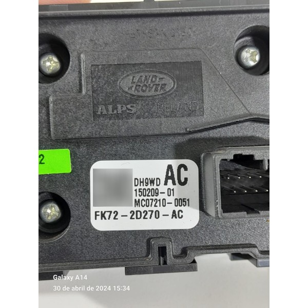 Comando Ar Condic Discovery Sport Tras 2014 2019 Fk722d270ac