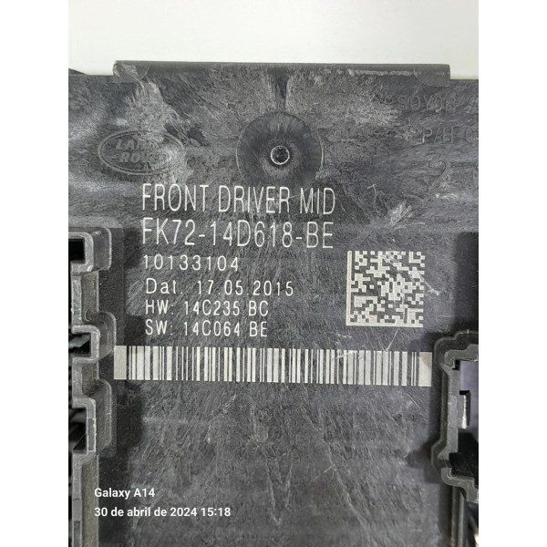 Modulo Vidro Discovery Sport Dianteiro Esq 2017 Fk72140618be