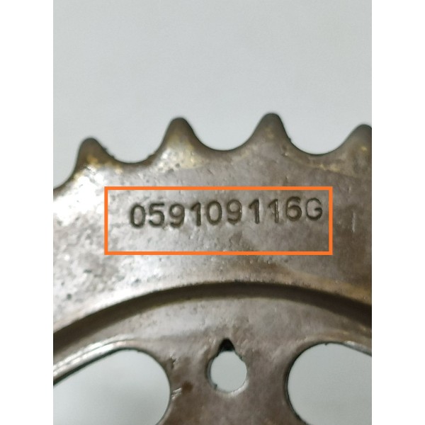 Polia Engrenagem Comando Valvula Amarok V6 2017/2023 Orig