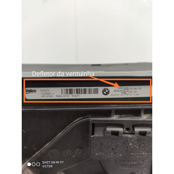 Kit Radiador Bmw 320 G20 2019 2020 2021 2022 2023 15272311