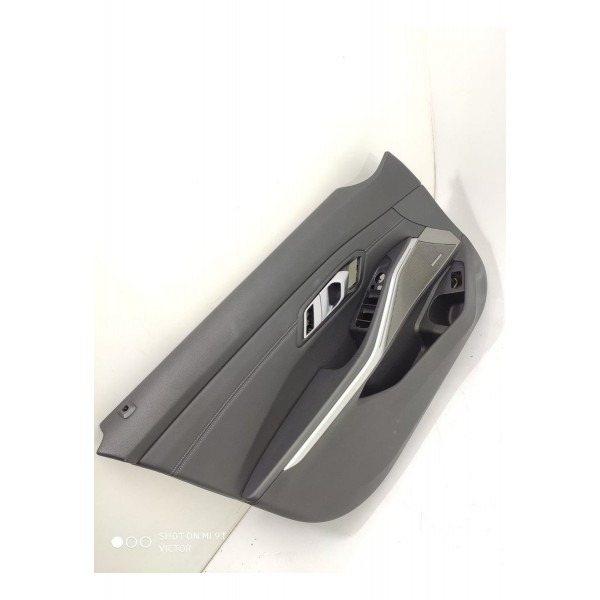 Forro Porta Bmw 320 330 Dianteiro Esquerdo 2019/2025 3390653 Preto