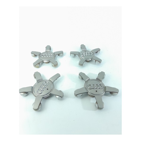 Jogo Calota Audi Q7 A8 2010/2015 4l0601165d Unidade Cinza