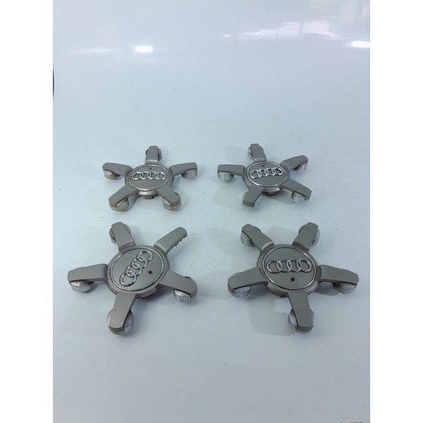 Jogo Calota Audi Q7 A8 2010/2015 4l0601165d Unidade Cinza