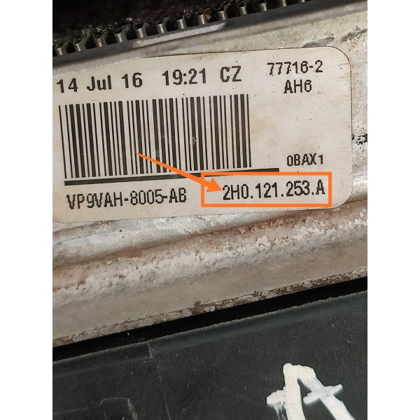 Kit Radiador Amarok 2.0 2010 2012 2015/2023 Det 2h0145804c