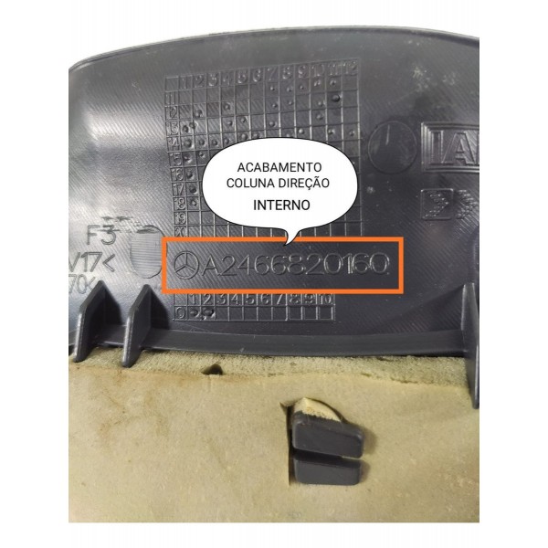 Acabamento Coluna Direcao Mercedes Gla200 250 A2466820160