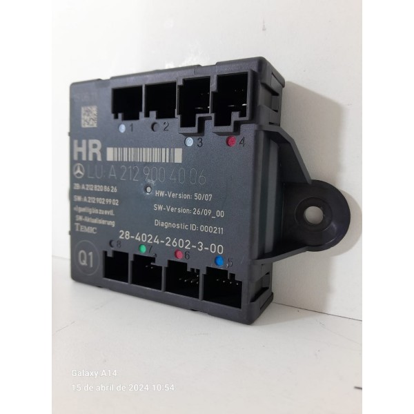 Modulo Porta Mercedes C180 C200 Trasei Dir 08/14 A2129004006