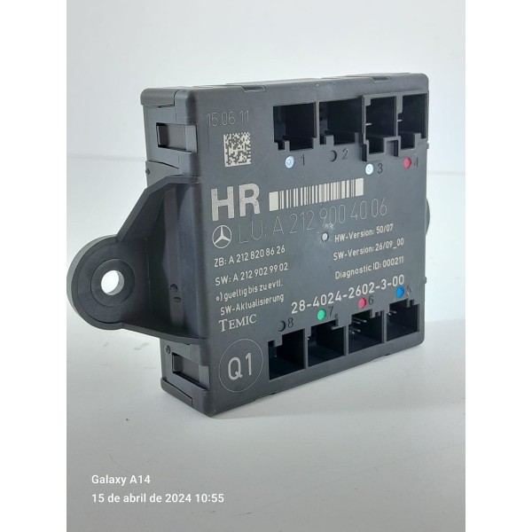 Modulo Porta Mercedes C180 C200 Trasei Dir 08/14 A2129004006
