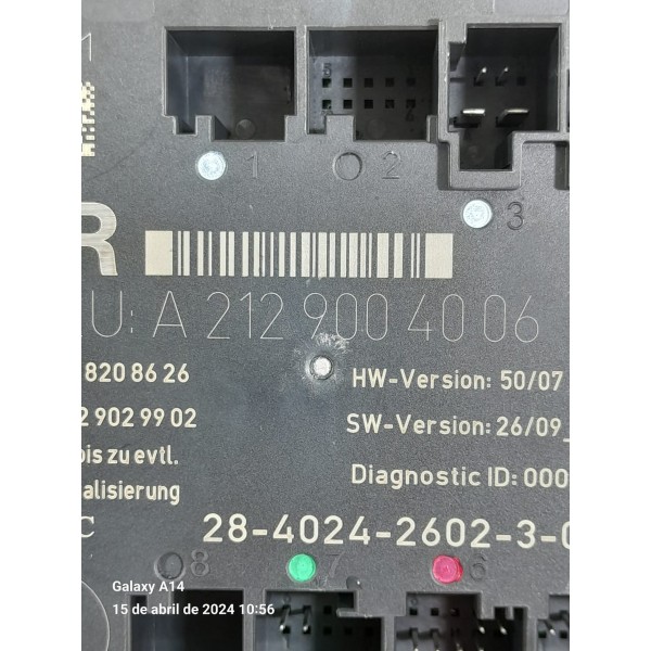 Modulo Porta Mercedes C180 C200 Trasei Dir 08/14 A2129004006