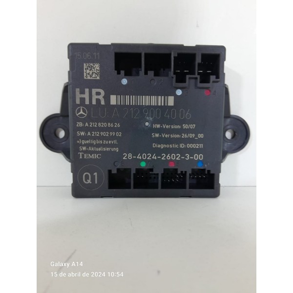 Modulo Porta Mercedes C180 C200 Trasei Dir 08/14 A2129004006