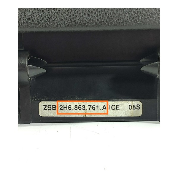 Apoio Descansa Braco Amarok 2010 2011/2023 Det 2h6863761a Cinza