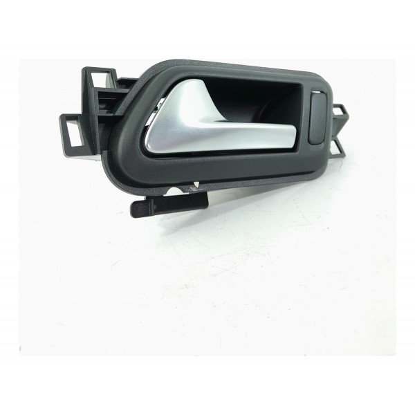 Macaneta Interna Amarok Traseira Esq 2010/2023 2h0837113d Preto Traseira