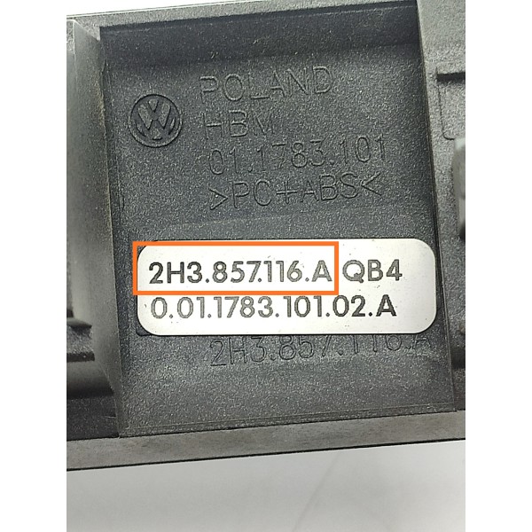 Friso Moldura Comando Painel Amarok 2017/2023 2h3857116a