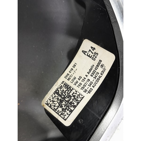 Volante Amarok V6 2017/2023 2h6419091 Det Preto