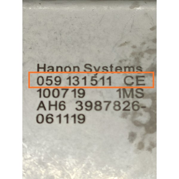 Valvula Egr Amarok 3.0 V6 2017/2023 059131511ce