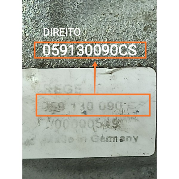 Flauta Bico Injetor Amarok V6 3.0 Dir 2017/2023 059130090cs