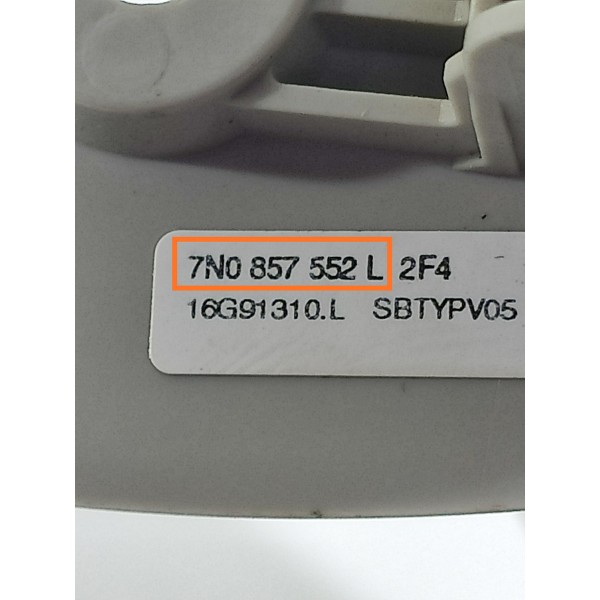 Quebra Sol Amarok Direito 2010 /2022 7n0857552l