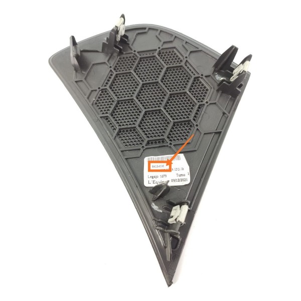 Tela Auto Falante Painel Cruze Esquerda 2017/2023 84154036 Preto