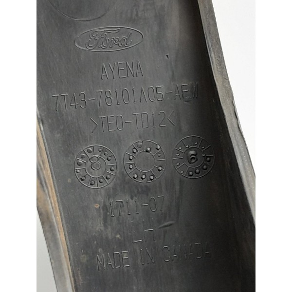 Spoiler Lateral Edge Esquerdo 2008/2014 7t4378101a05 Preto