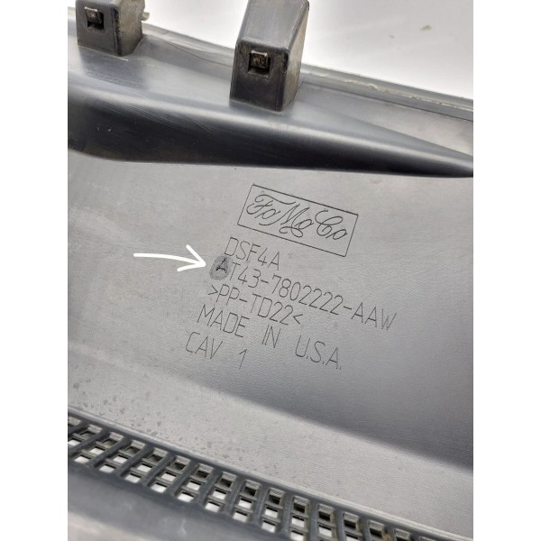 Grade Parabrisa Edge 2008/2014 At437802222 Preto Ambos Os Lados