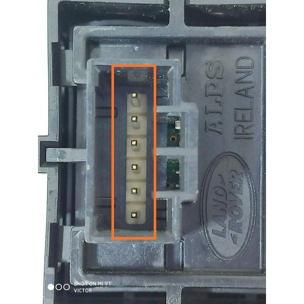 Botao Trava Discovery Sport Esquerdo 2014/2019 Fk7214017bb