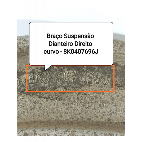 Braco Suspensao Audi Q5 Dianteiro Direi 2011/2016 8k0407696j