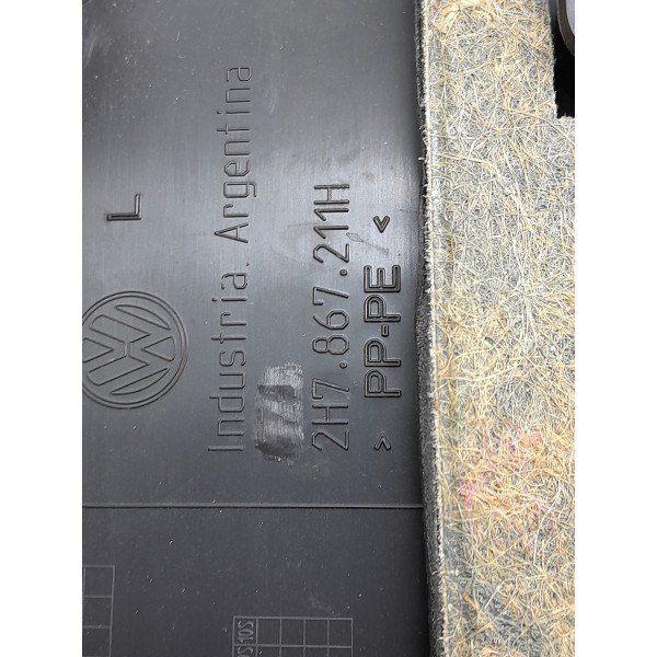 Forro Porta Amarok Traseira Esquerda 2010/2023 2h7867211h Preto