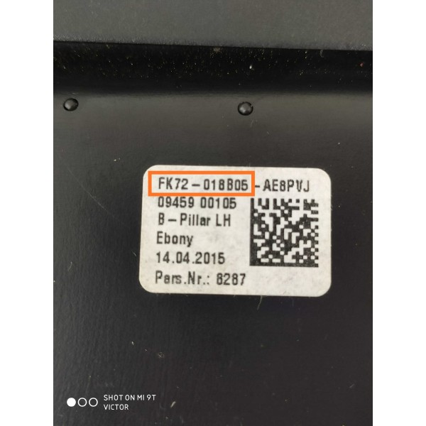 Difusor Ar Discovery Sport Traseiro Esq 2014/2019 Fk72018b05