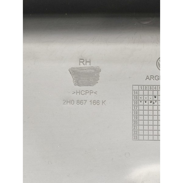 Forro Porta Amarok Dianteiro Direito 2011/2023 2h0867104h Preto