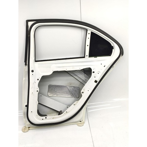 Porta Mercedes C180 C200 Traseira Direita 2015/2019 Aluminio Traseira Direito Branco