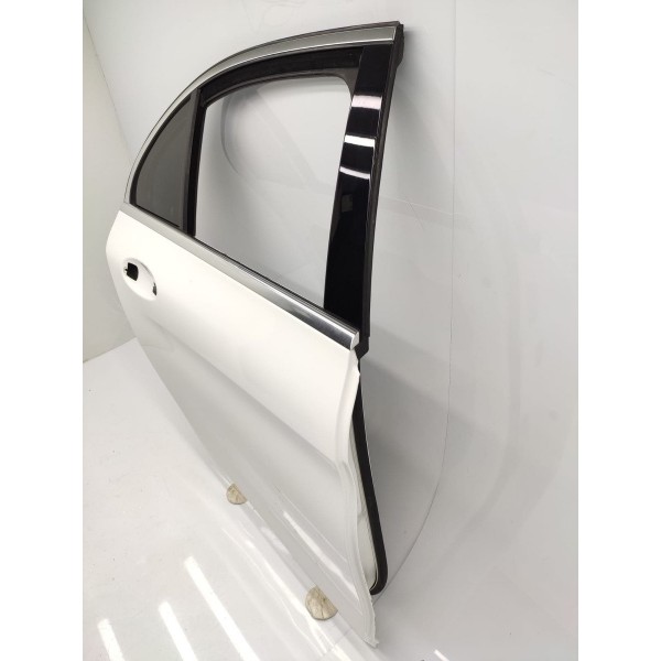 Porta Mercedes C180 C200 Traseira Direita 2015/2019 Aluminio Traseira Direito Branco
