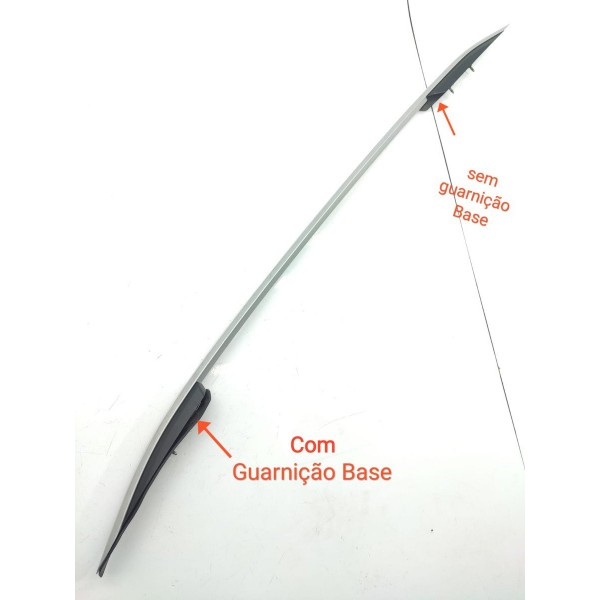 Rack Teto Tracker Esquerdo 2020/2024 Prateado