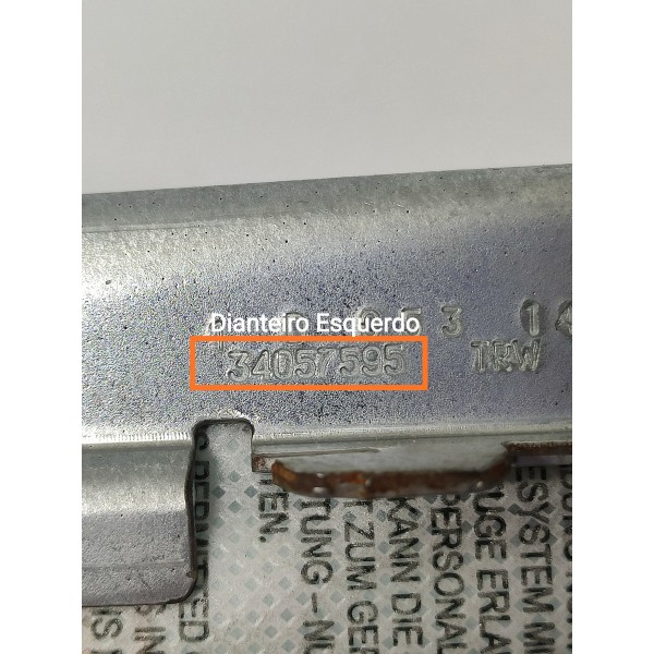 Bolsa Banco Audi Q3 Q5 Esquerdo 2011/2018 34057595 Branco