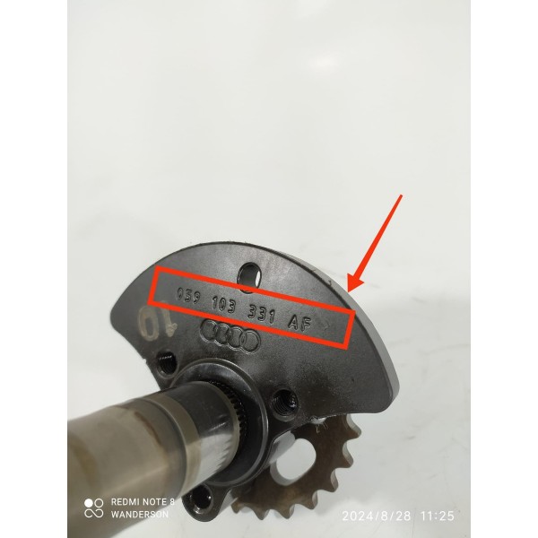 Eixo Balanceador Amarok 3.0 V6 2017/2023 059103331