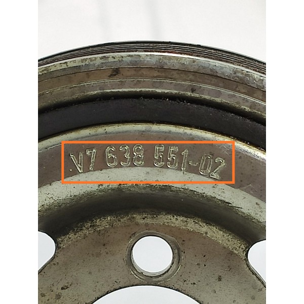 Polia Virabrequim Citroen C4 Lounge Ds4 1.6 Thp 2012/2018