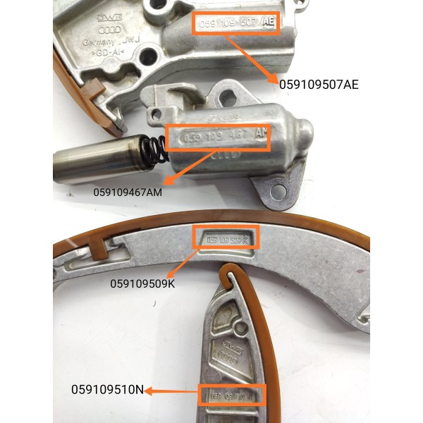 Kit Corrente Amarok 3.0 V6 2017/2023