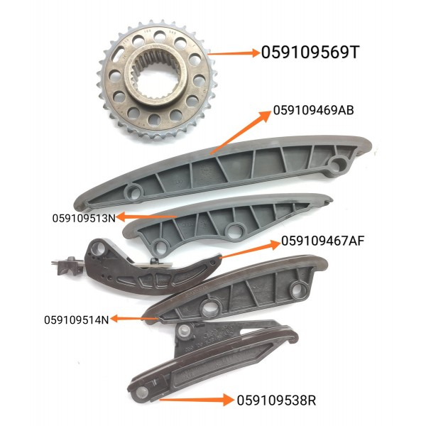 Kit Corrente Amarok 3.0 V6 2017/2023