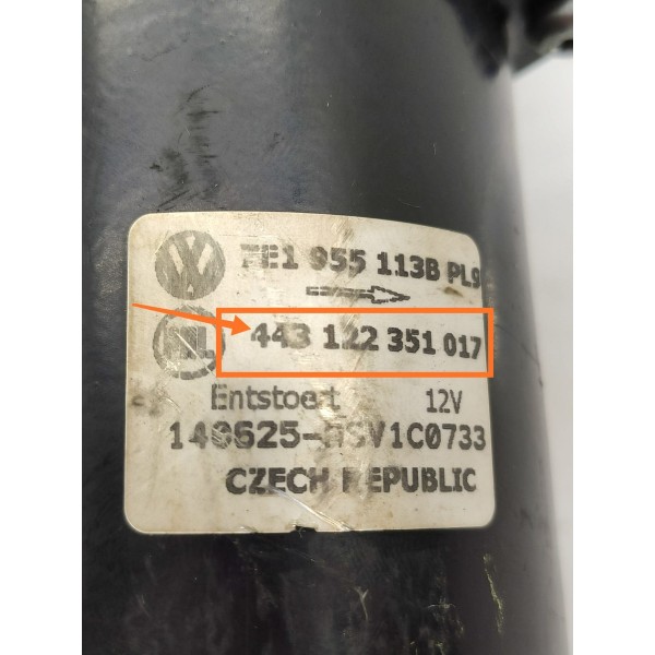 Limpador Parabrisa Amarok 2010/2023 Completo 443122351017