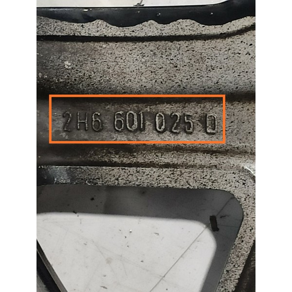 Jogo Roda Amarok V6 255/45 Aro 19  2017/2023 Original Preto