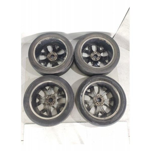Jogo Roda Amarok V6 255/45 Aro 19  2017/2023 Original Preto