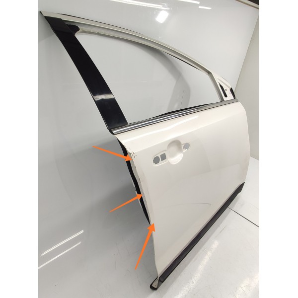 Porta Edge Dianteira Direita 2009/2014 Det Orig Dianteira Esquerda Branco