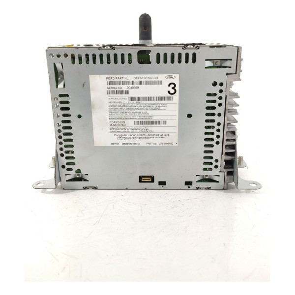 Central Toca Cd Ford Edge 2010/2014 Dt4t19c107cb